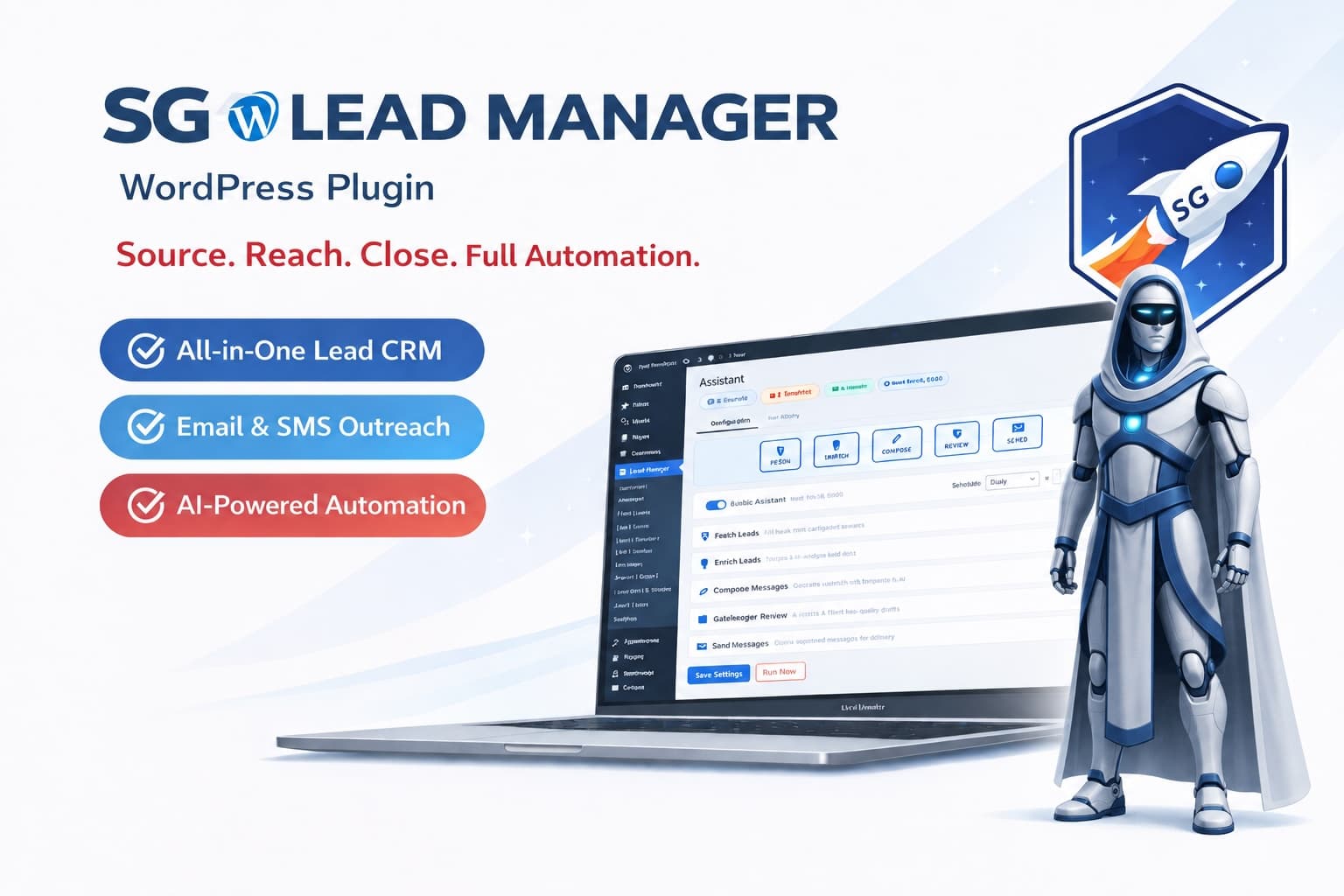 SG Lead Manager for WordPress