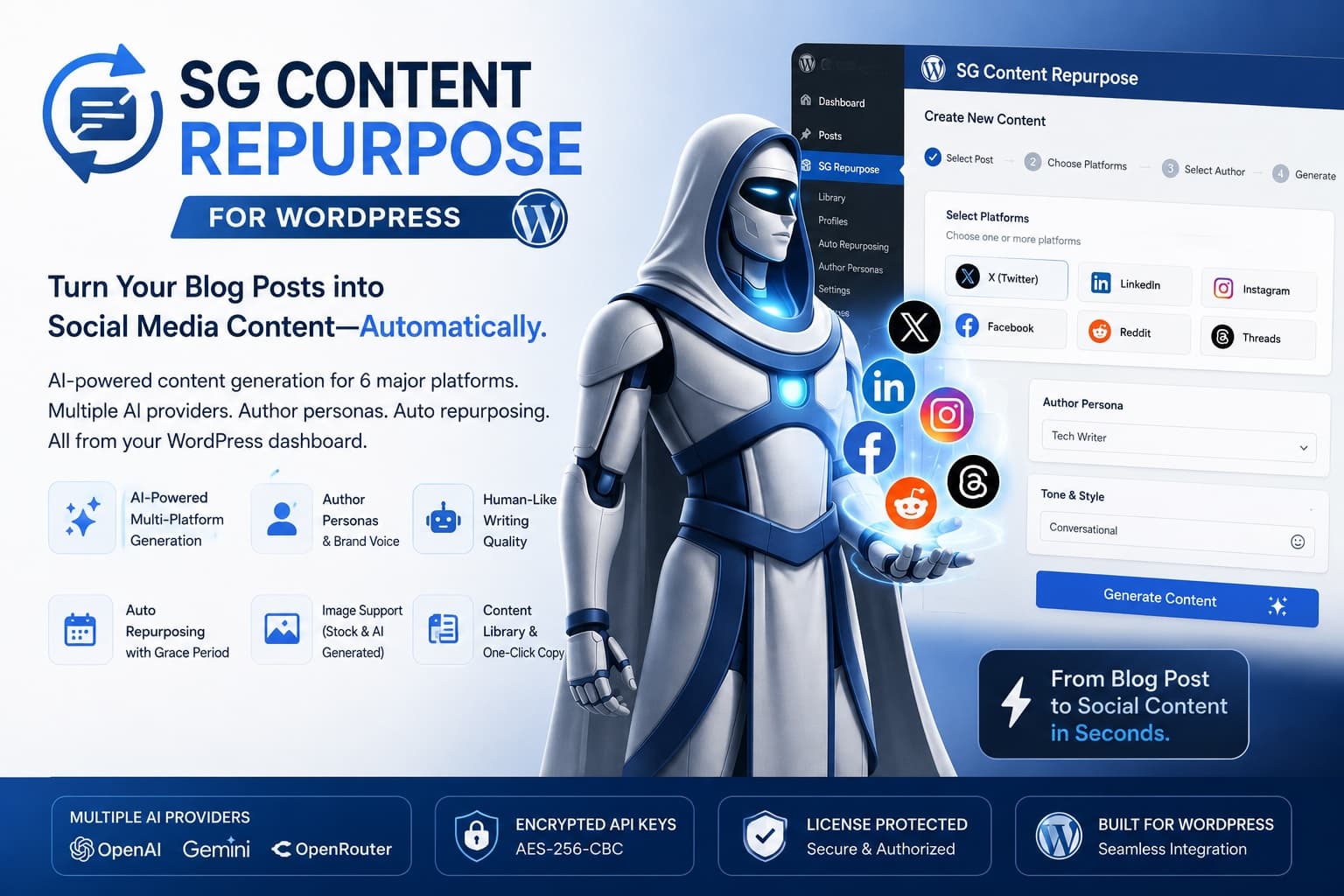 SG Content Repurpose for WordPress